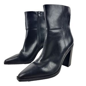 Steve Madden SILVEE Boot Bootie Pointed Toe Black